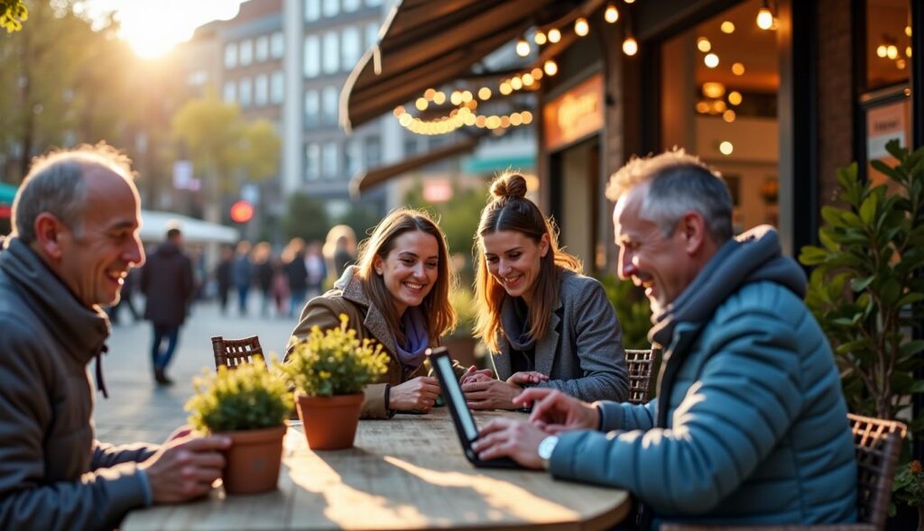 Smilende Skanderborgere omfavner billig fiber